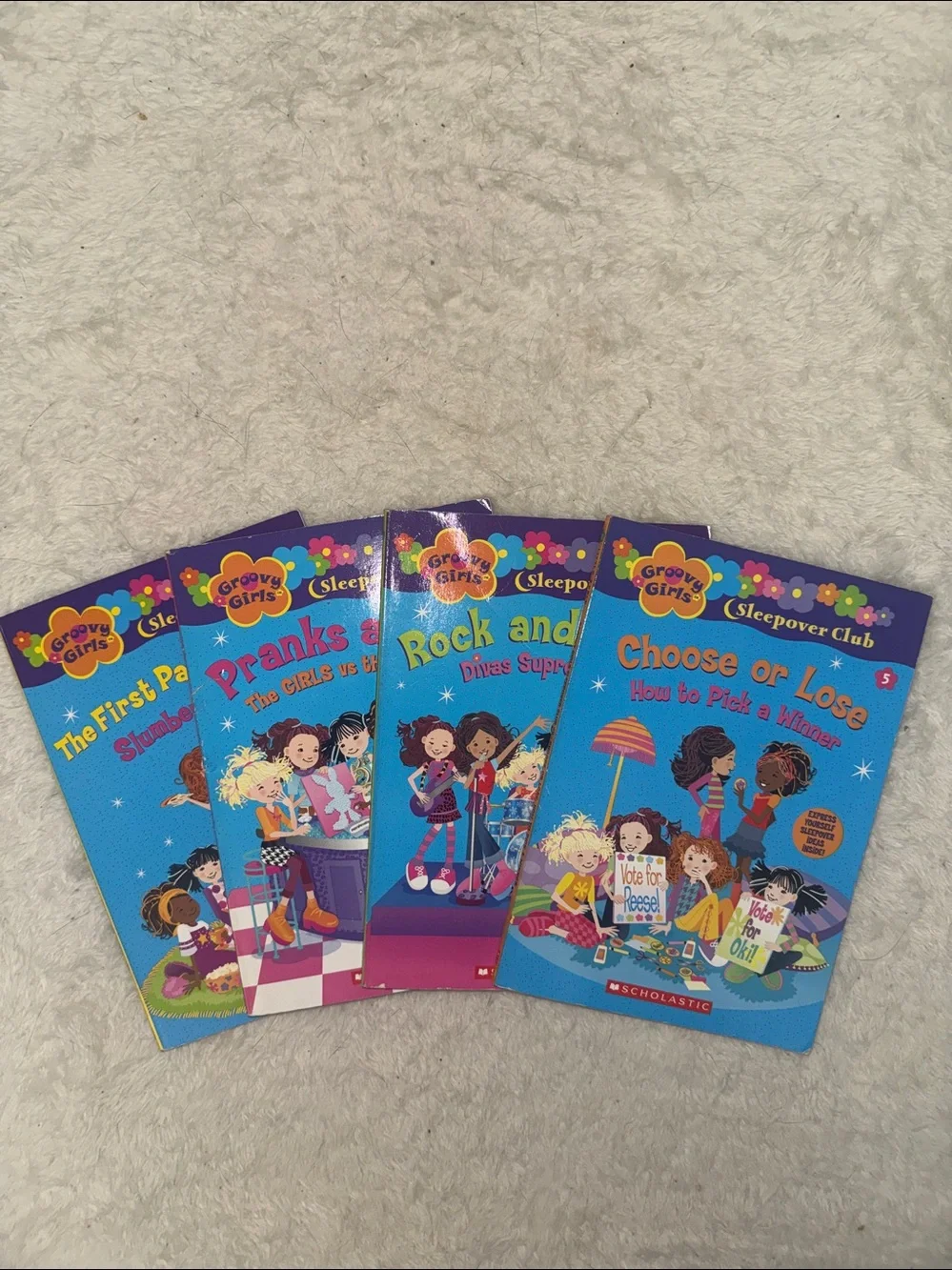 Groovy Girls Sleepover Club Chapter Books (Scholastic)